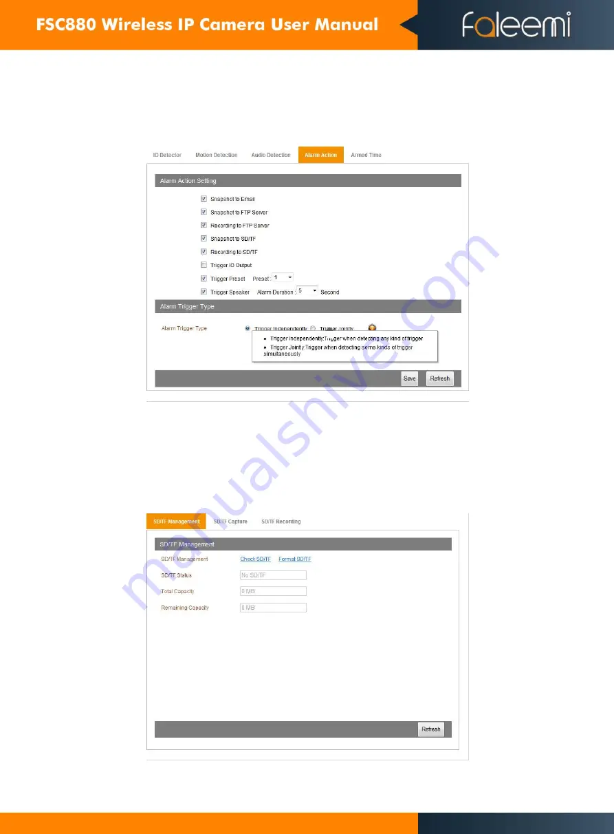 FALEEMI FSC880 User Manual For Browser Download Page 27