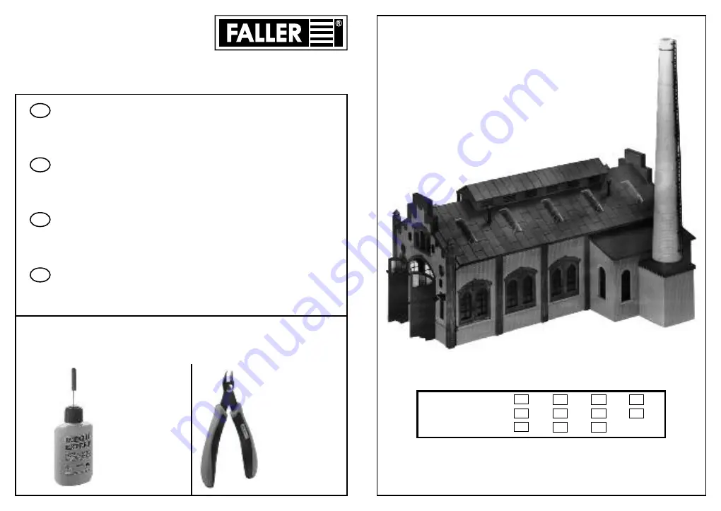 Faller 120159 Manual Download Page 1