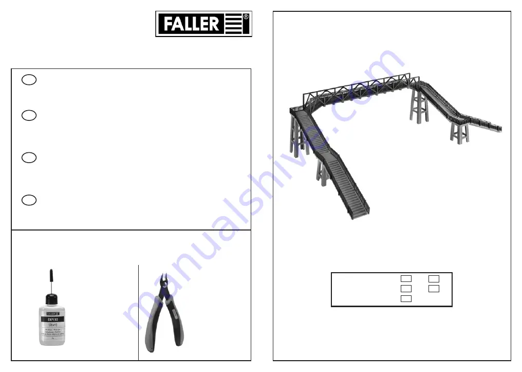 Faller 120179 Manual Download Page 1