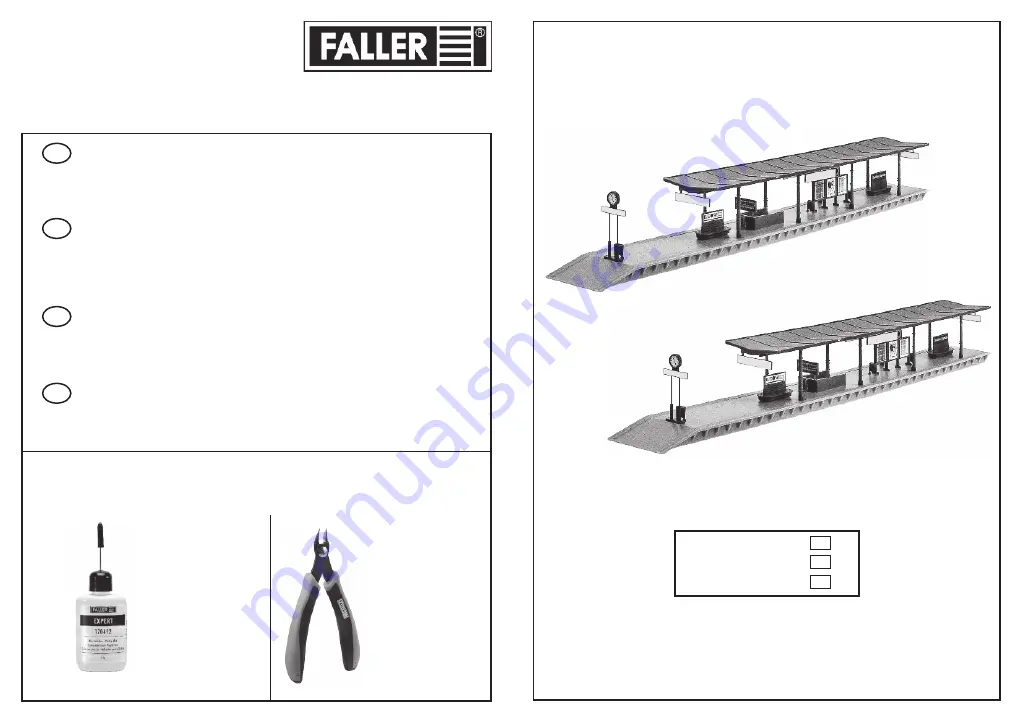 Faller 120191 Quick Start Manual Download Page 1