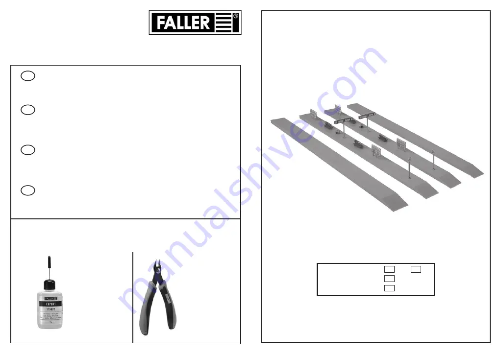 Faller 120197 Quick Start Manual Download Page 1