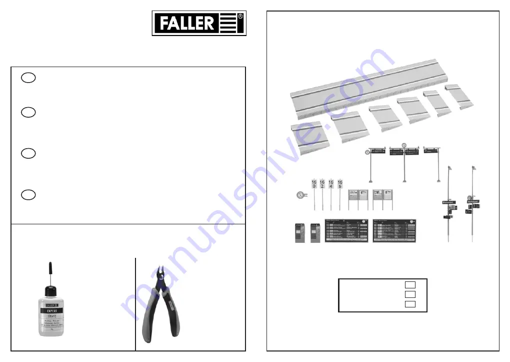 Faller 120202 Manual Download Page 1