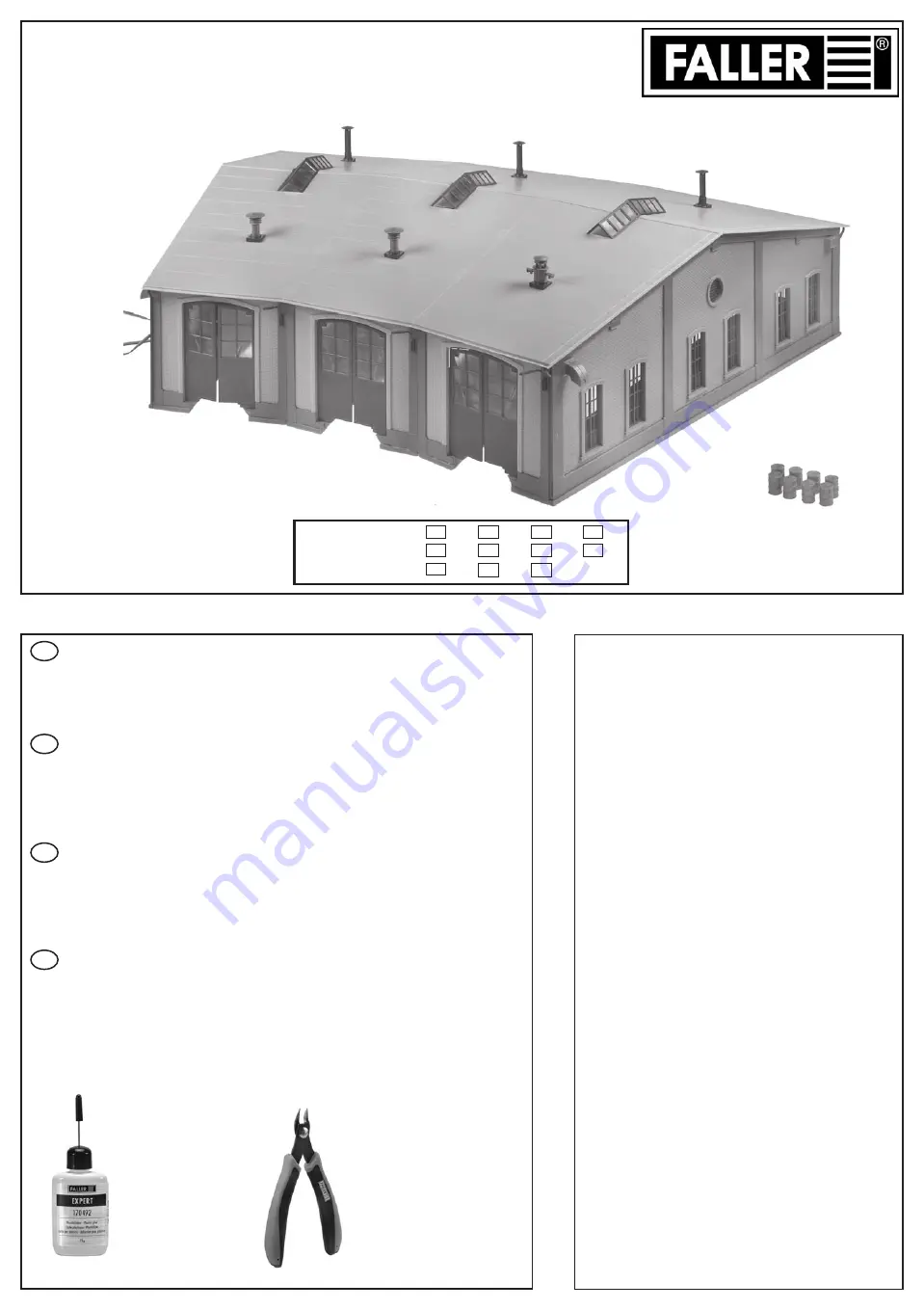 Faller 120281 Manual Download Page 1