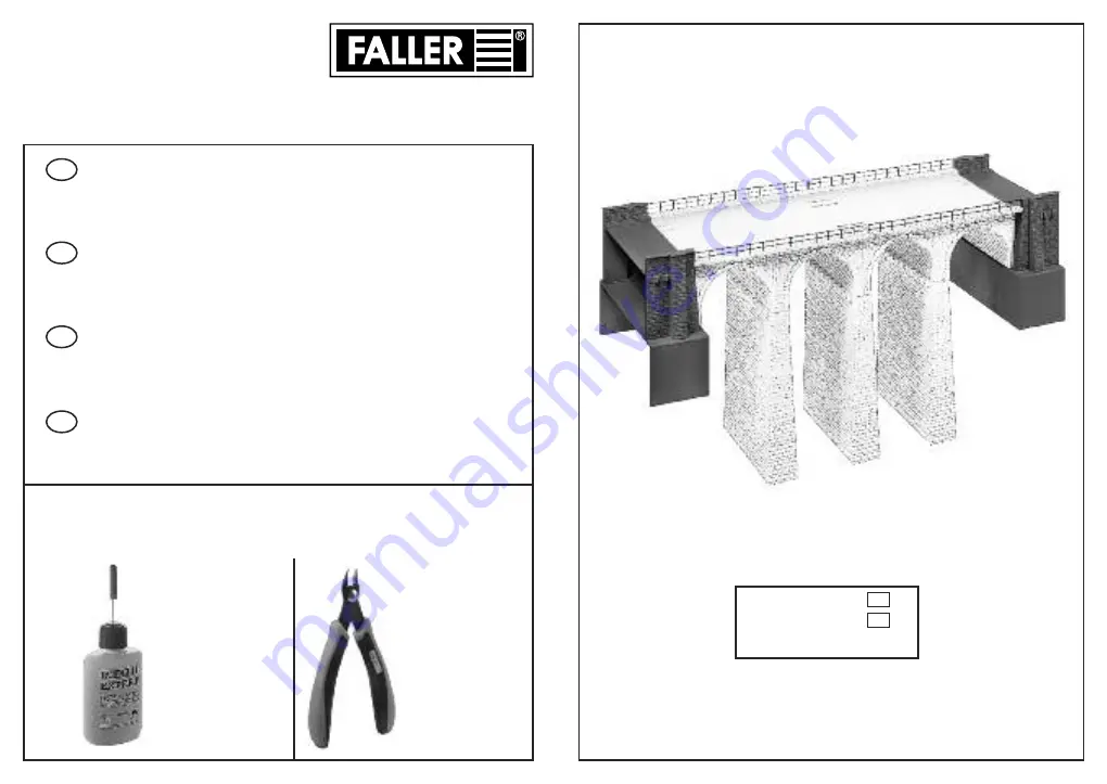 Faller 120489 Quick Manual Download Page 1