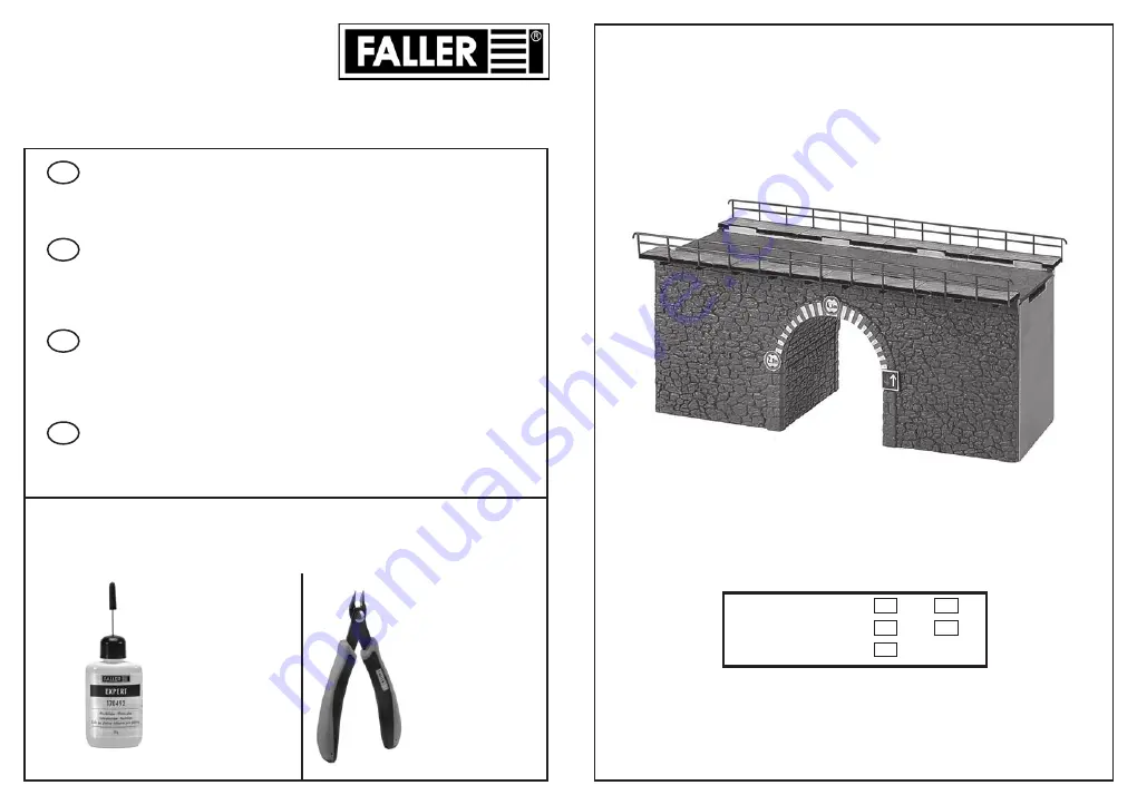 Faller 120498 Manual Download Page 1