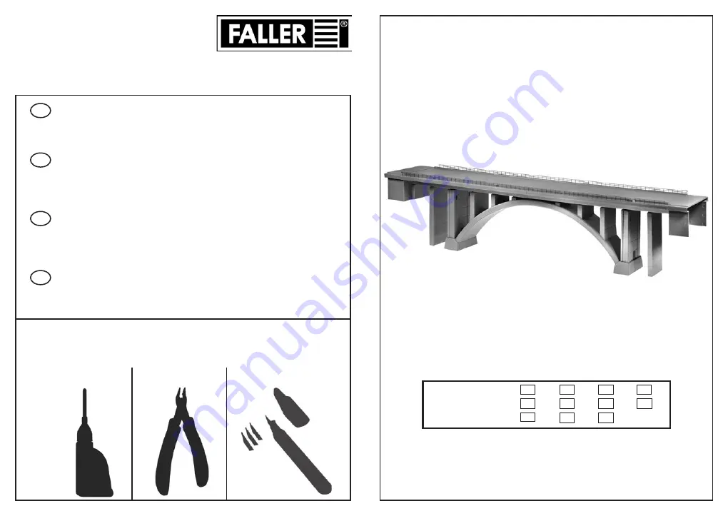 Faller 120505 Manual Download Page 1