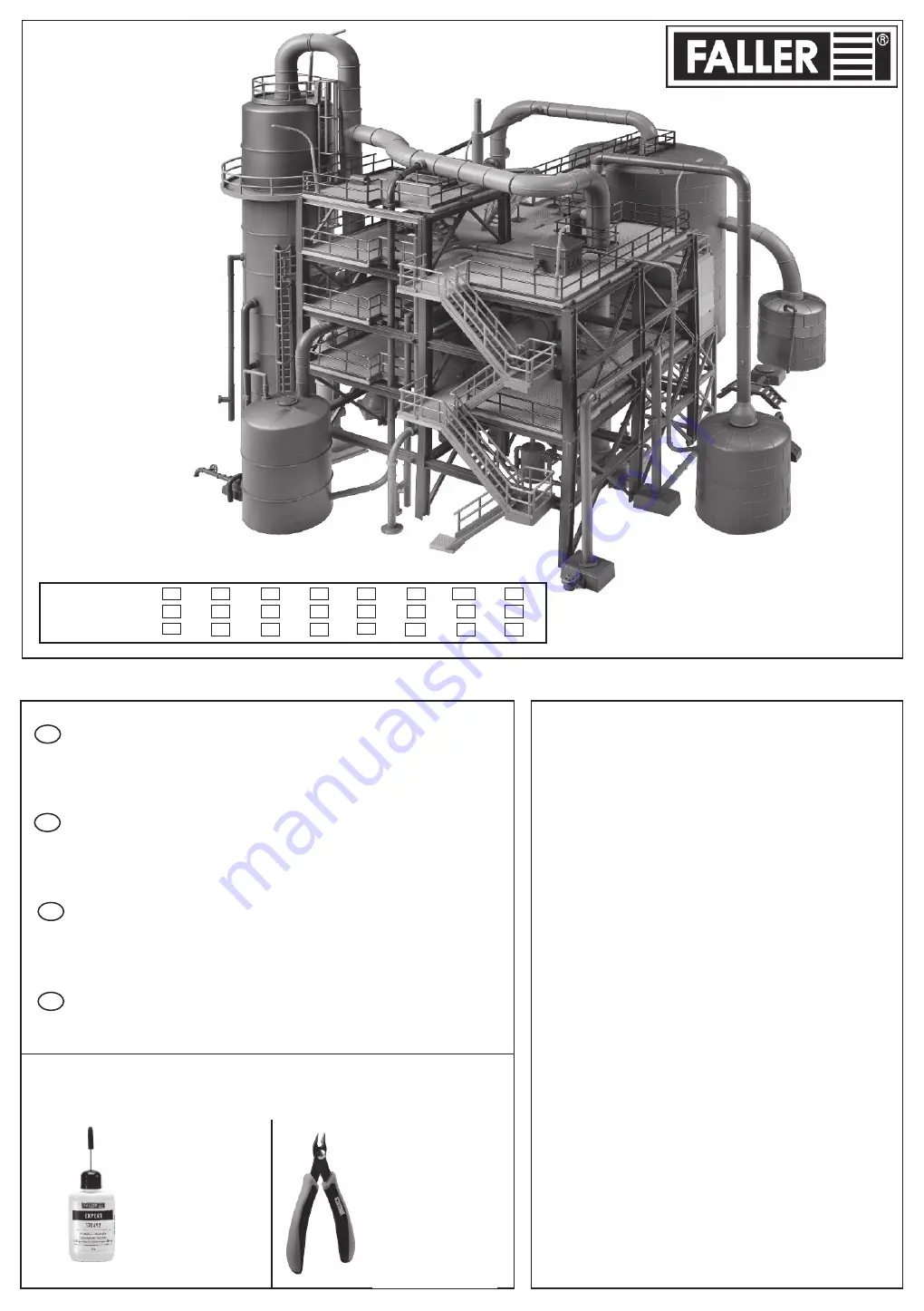 Faller 130175 Instructions Manual Download Page 1