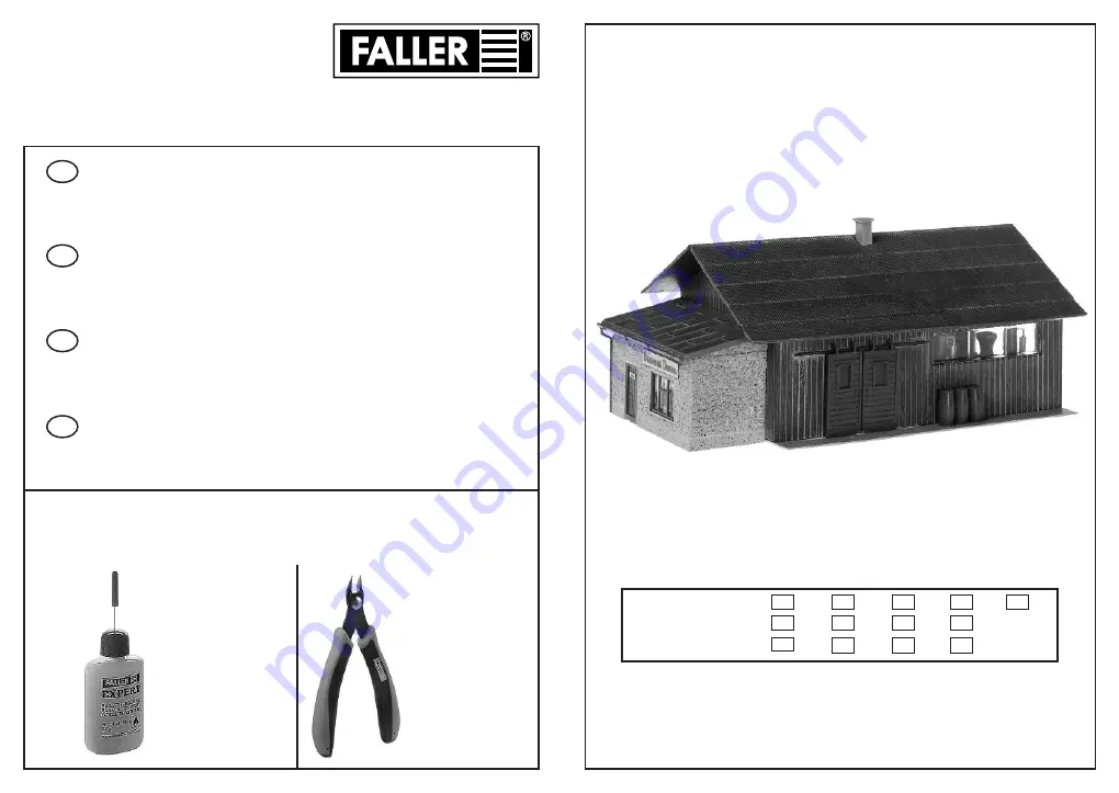 Faller 130194 Manual Download Page 1