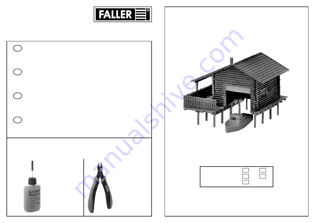 Faller 130284 Quick Manual Download Page 1