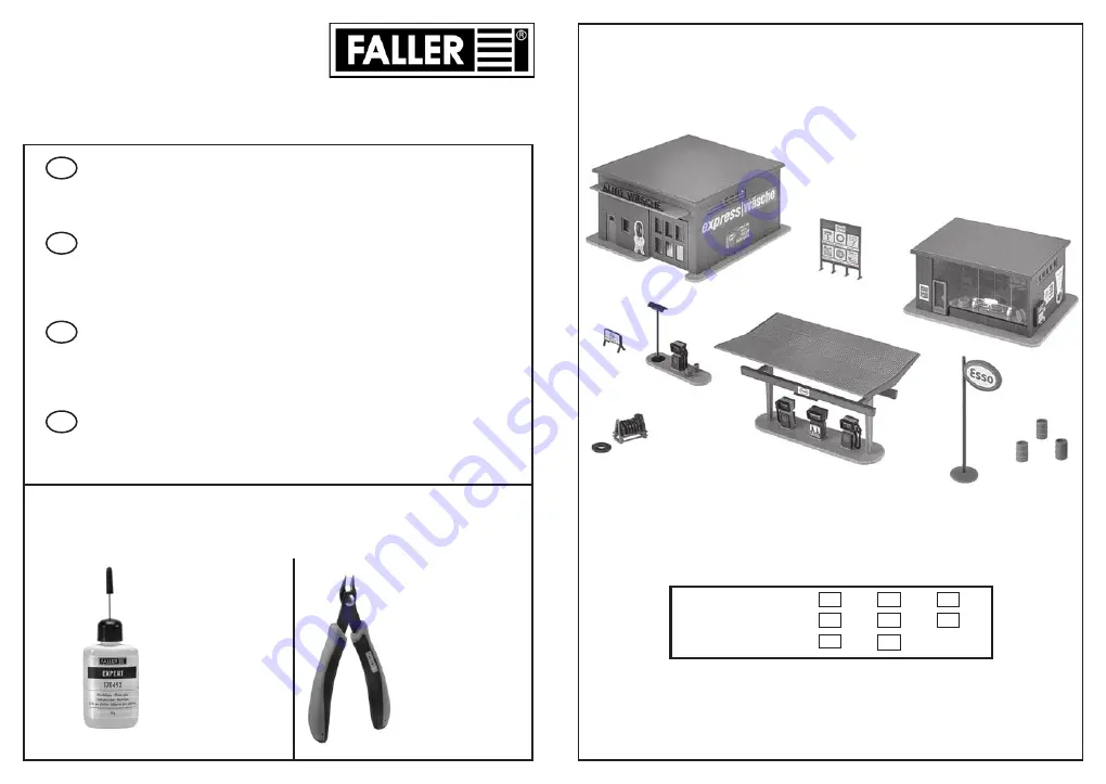 Faller 130296 Manual Download Page 1