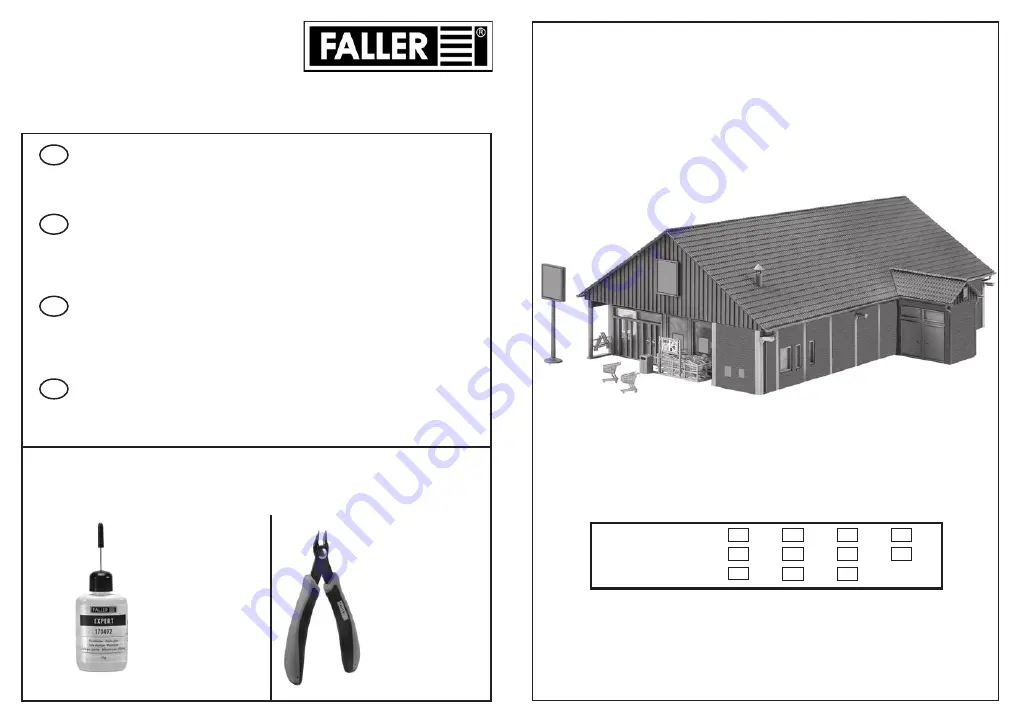 Faller 130339 Manual Download Page 1