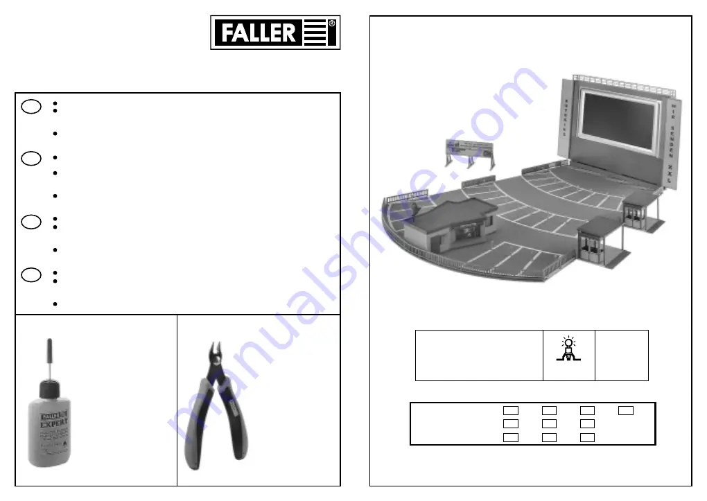 Faller 130340 Скачать руководство пользователя страница 1