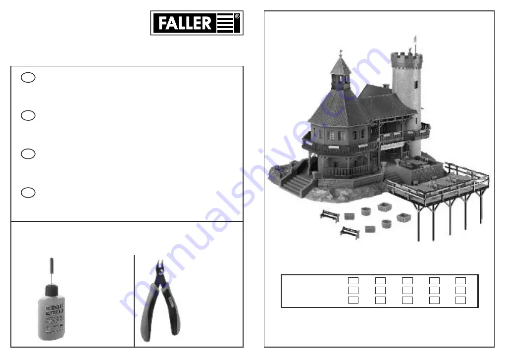 Faller 130391 Manual Download Page 1