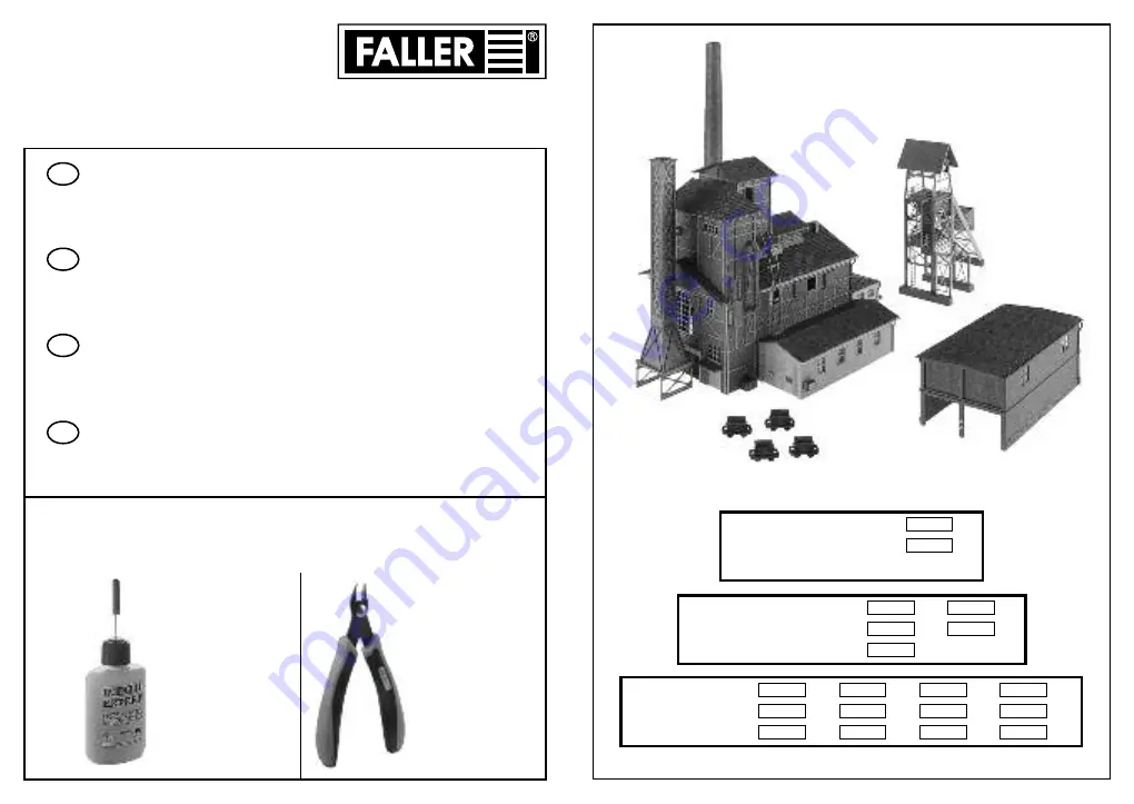 Faller 130467 Instructions Manual Download Page 1