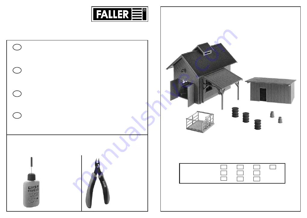 Faller 130537 Manual Download Page 1