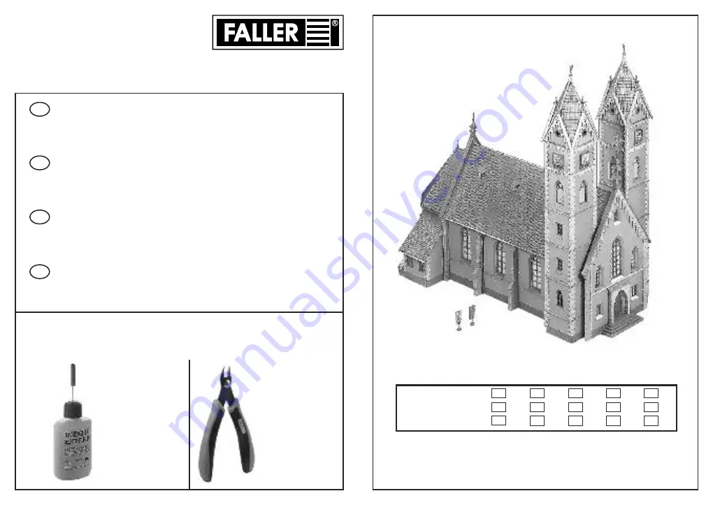 Faller 130905 Скачать руководство пользователя страница 1