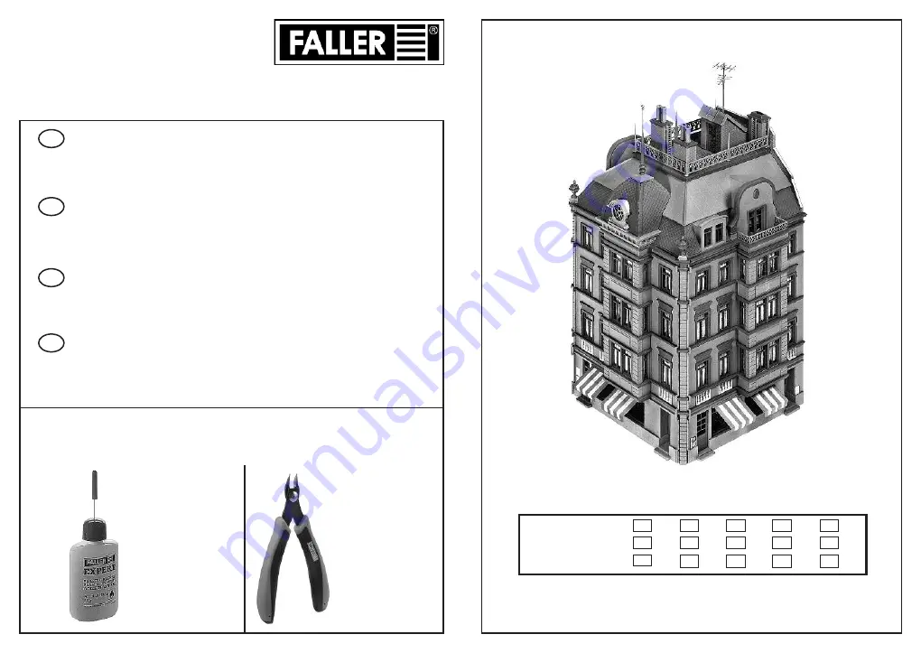 Faller 130918 Instructions Manual Download Page 1