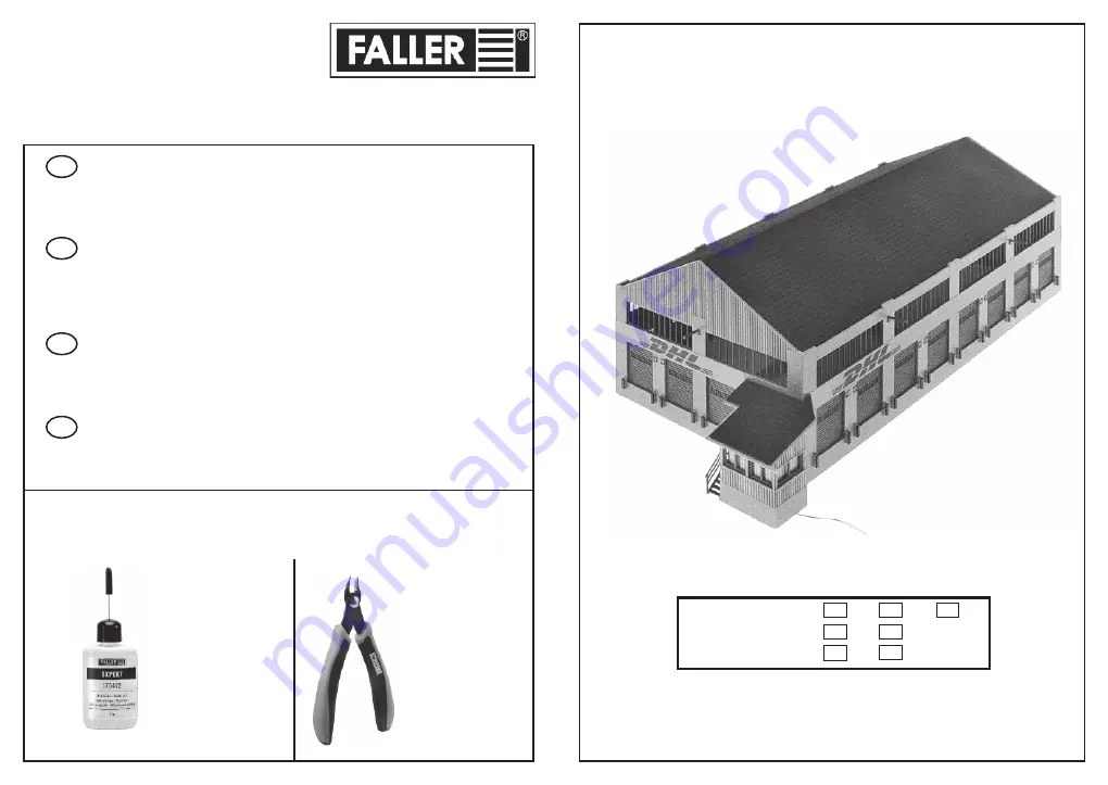 Faller 130981 Manual Download Page 1