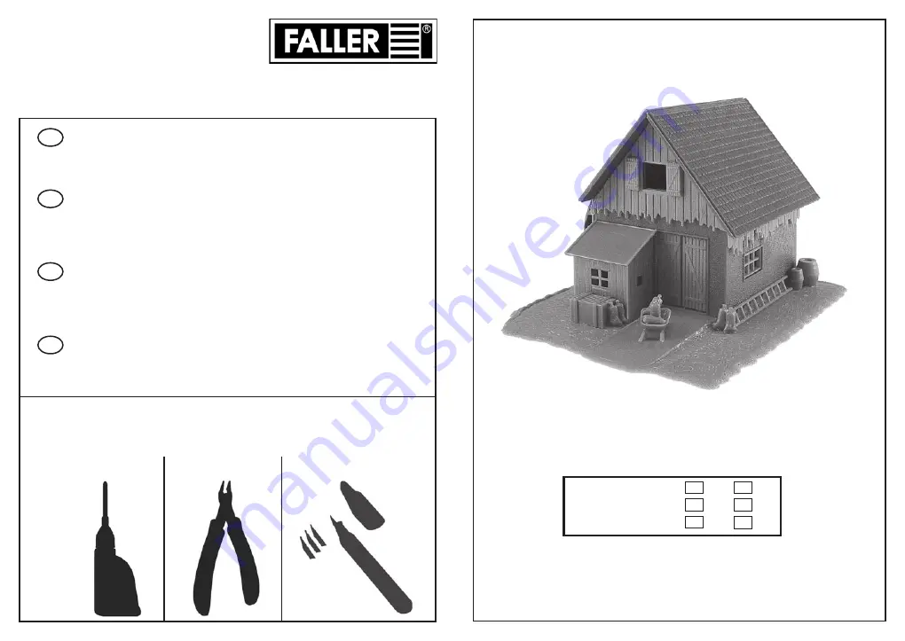 Faller 131362 Скачать руководство пользователя страница 1