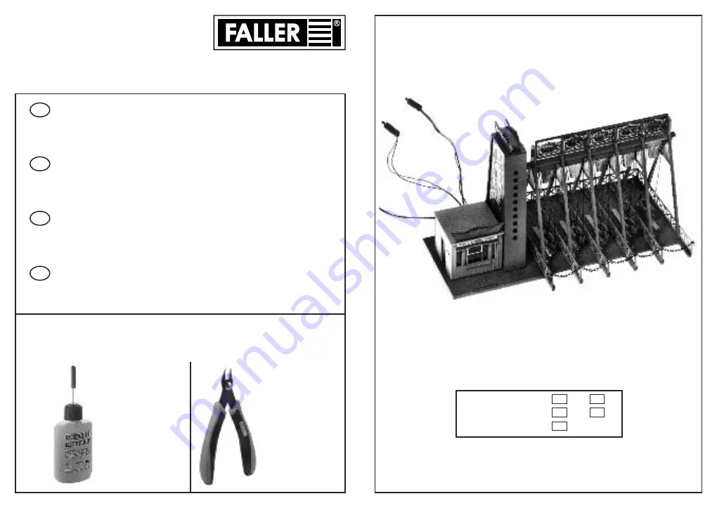 Faller 140318 Manual Download Page 1