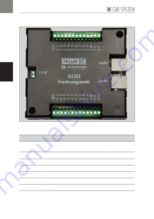 Faller 161351 Instruction Manual Download Page 8