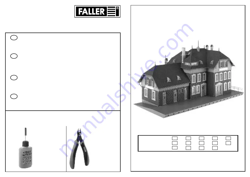 Faller 190122/1 Скачать руководство пользователя страница 1