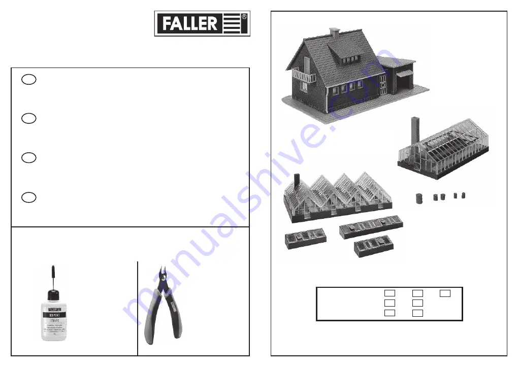 Faller 232514 Скачать руководство пользователя страница 1