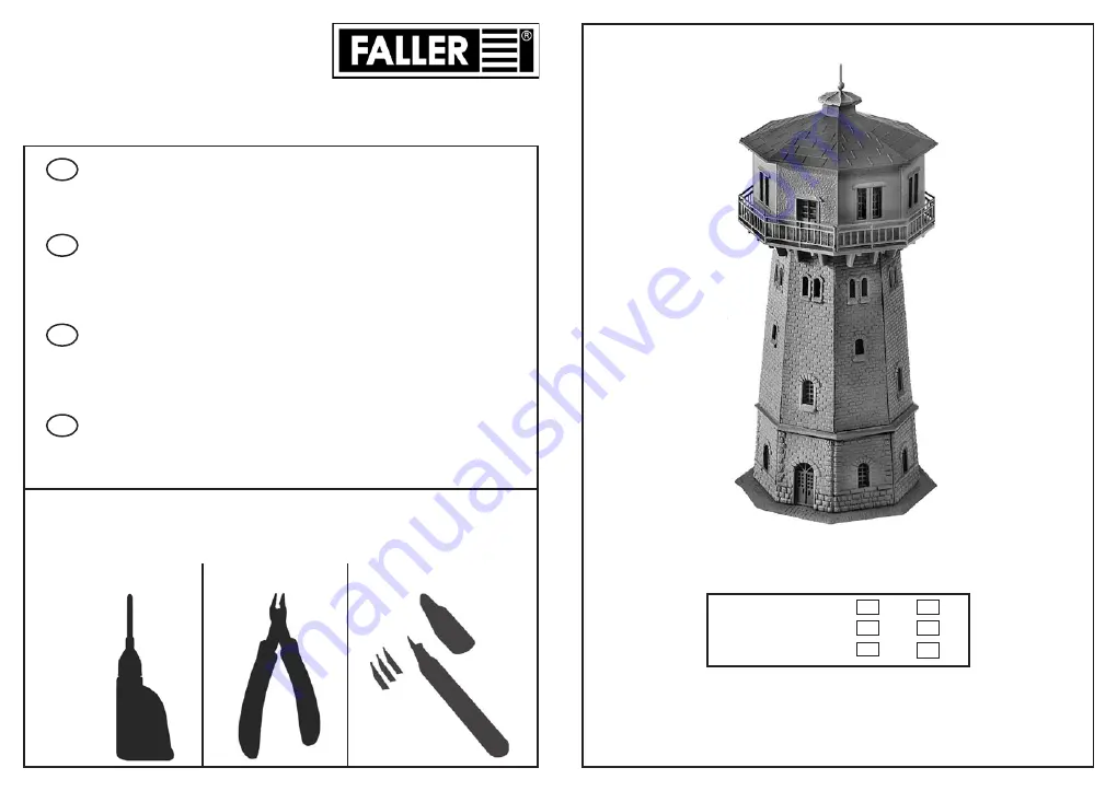 Faller 239002/3 Скачать руководство пользователя страница 1