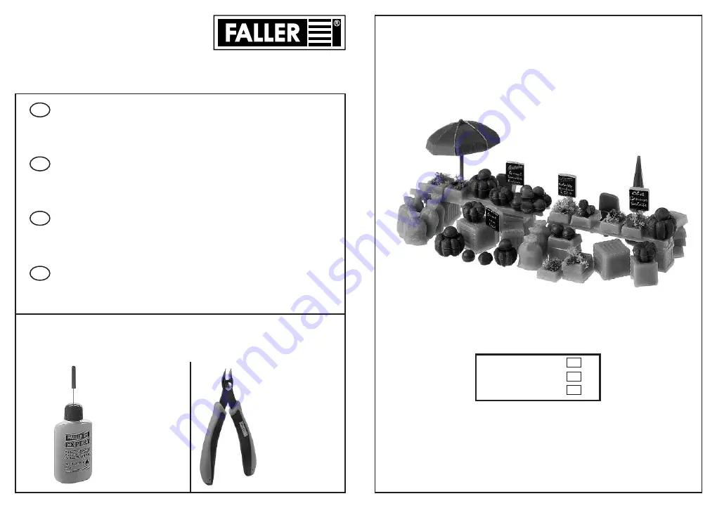 Faller 272536 Quick Start Manual Download Page 1