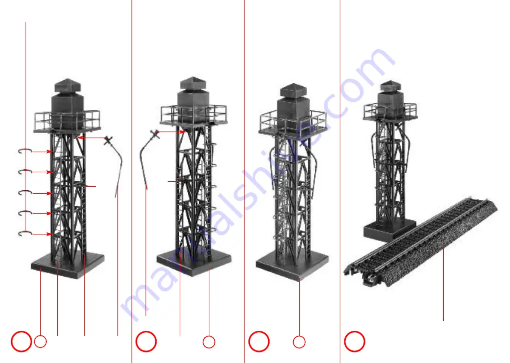 Faller Sanding Tower 120138 Скачать руководство пользователя страница 3