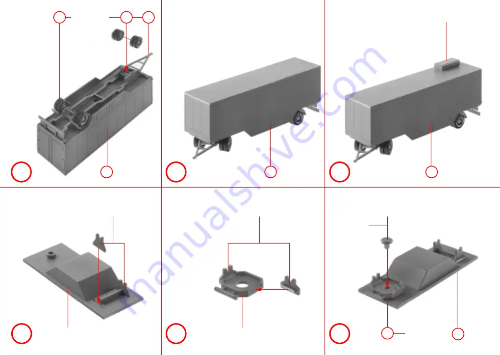 Faller Set of fairground vans Quick Start Manual Download Page 3