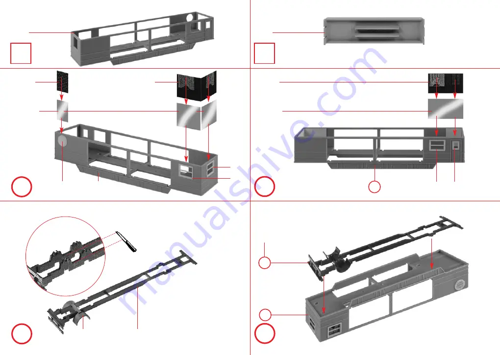 Faller SET OF FUNFAIR CARAVANS I Скачать руководство пользователя страница 2