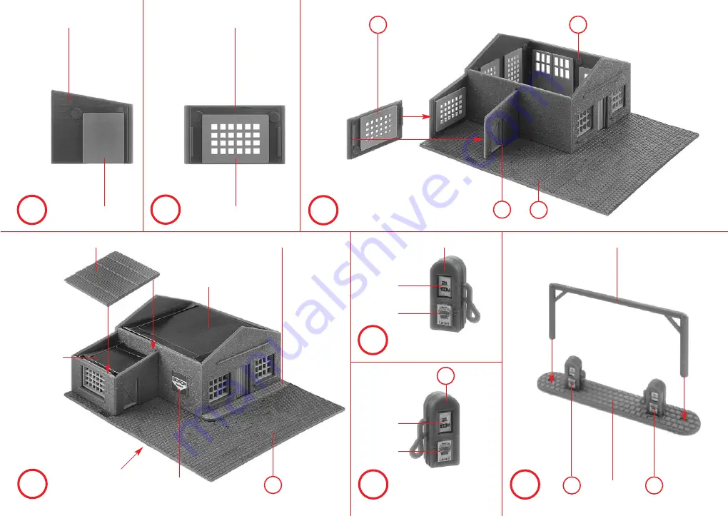 Faller SHELL GAS STATION Quick Start Manual Download Page 3