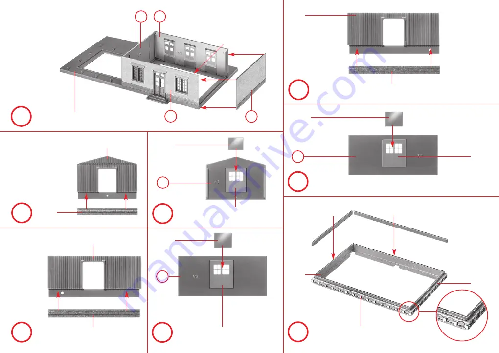 Faller SONNENBUEHL Instructions Manual Download Page 3