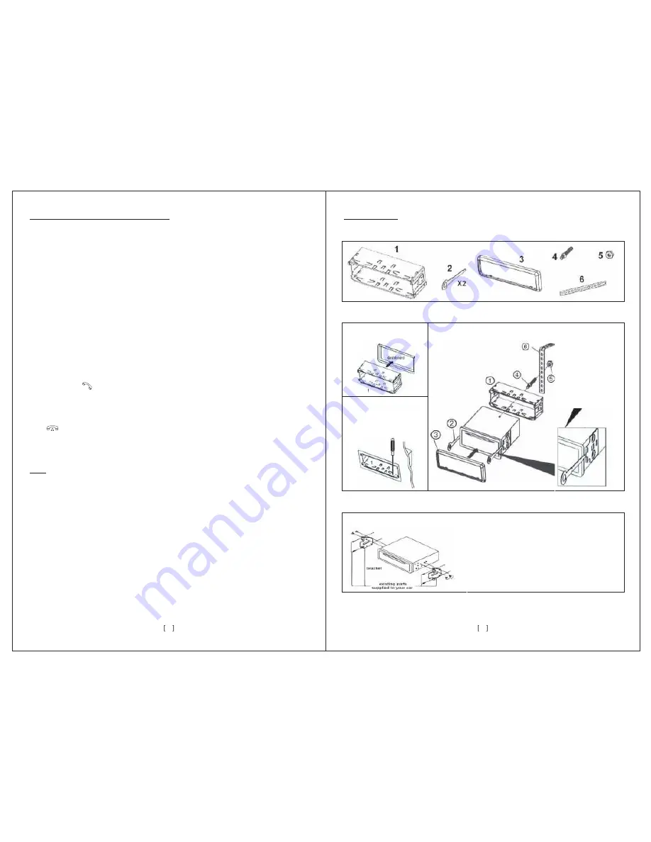 F&U CD-3590BT Instruction Manual Download Page 3