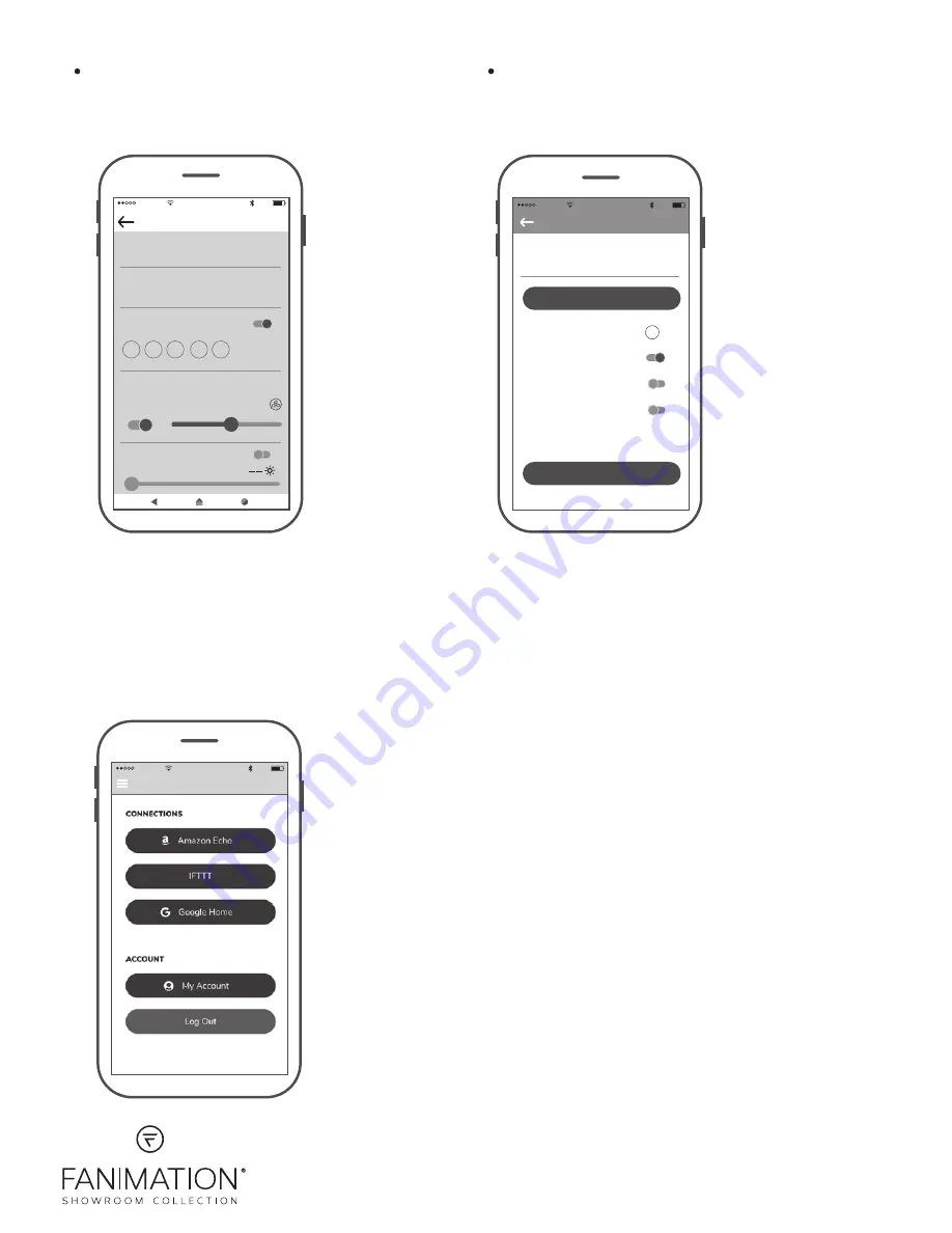 Fanimation fanSync WFR8159 Specification And Instruction Sheet Download Page 5