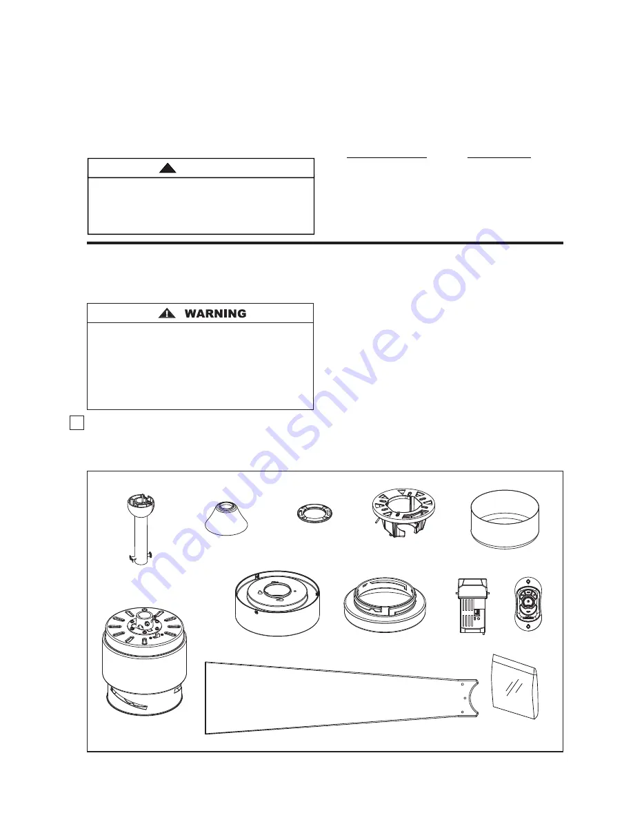 Fanimation FP4650 Series Owner'S Manual Download Page 4