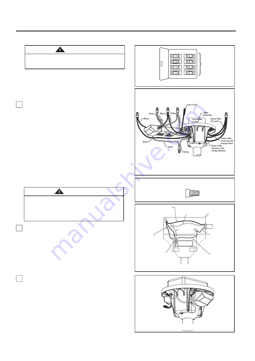 Fanimation PICKETT DRUM FP6260 Series Manual Download Page 10