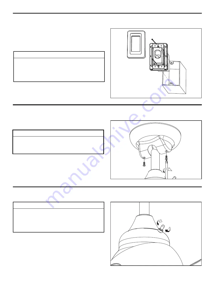 Fanimation PL8018 Series Owner'S Manual Download Page 25