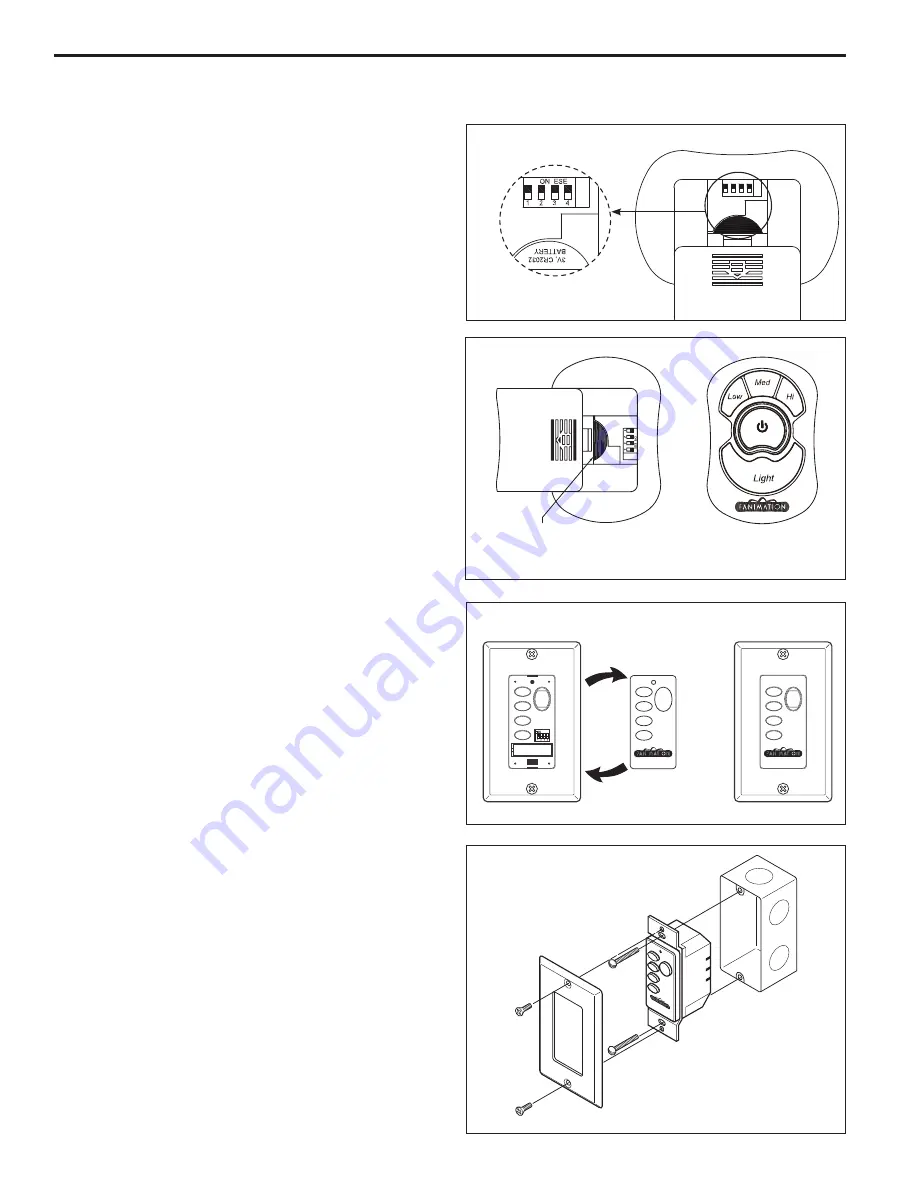 Fanimation SW70 Installation Instructions Download Page 2