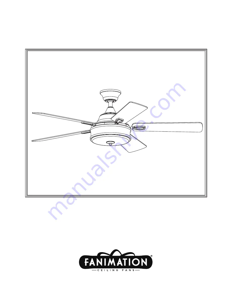 Fanimation The Stafford PL8274 Скачать руководство пользователя страница 21