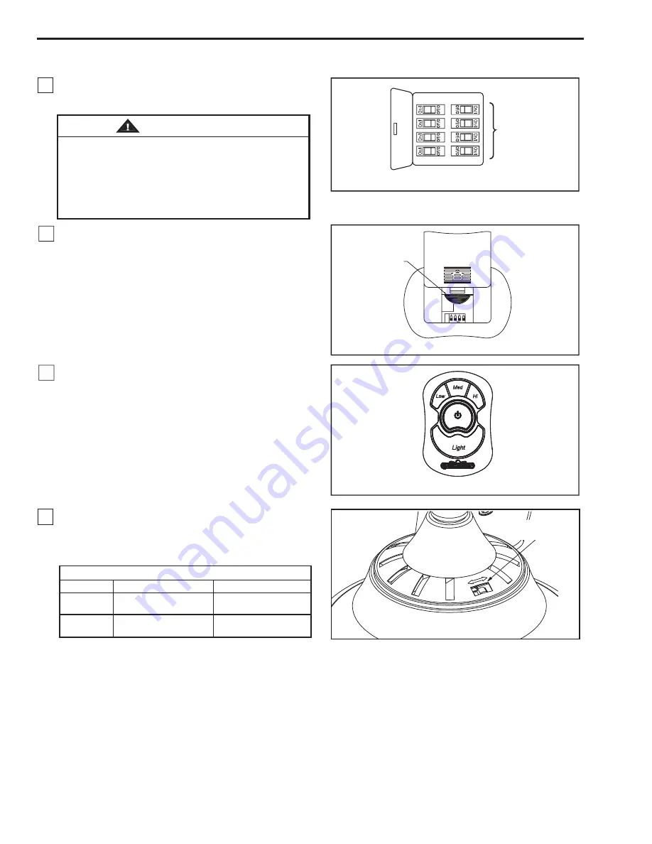 Fanimation The Stafford PL8274 Скачать руководство пользователя страница 34