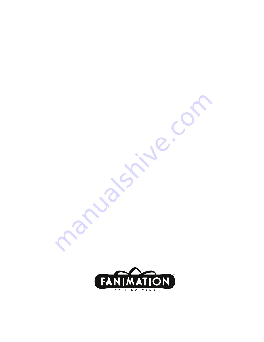 Fanimation The Stafford PL8274 Owner'S Manual Download Page 40