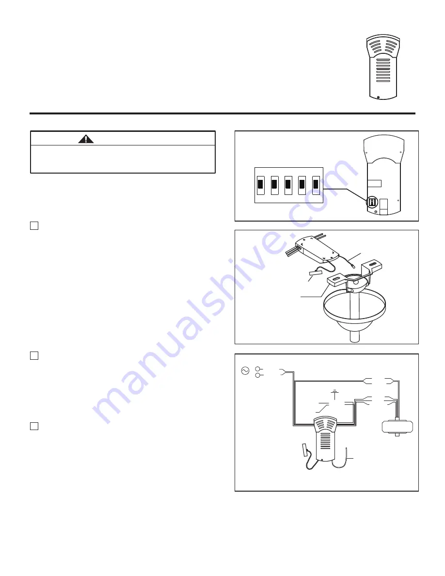 Fanimation WFR8514 Скачать руководство пользователя страница 6