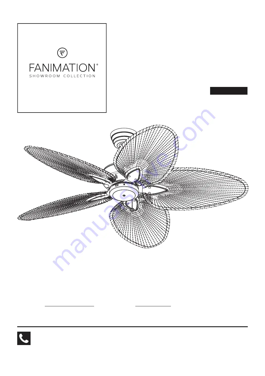 Fanimation Windpointe FP7500 Manual Download Page 1