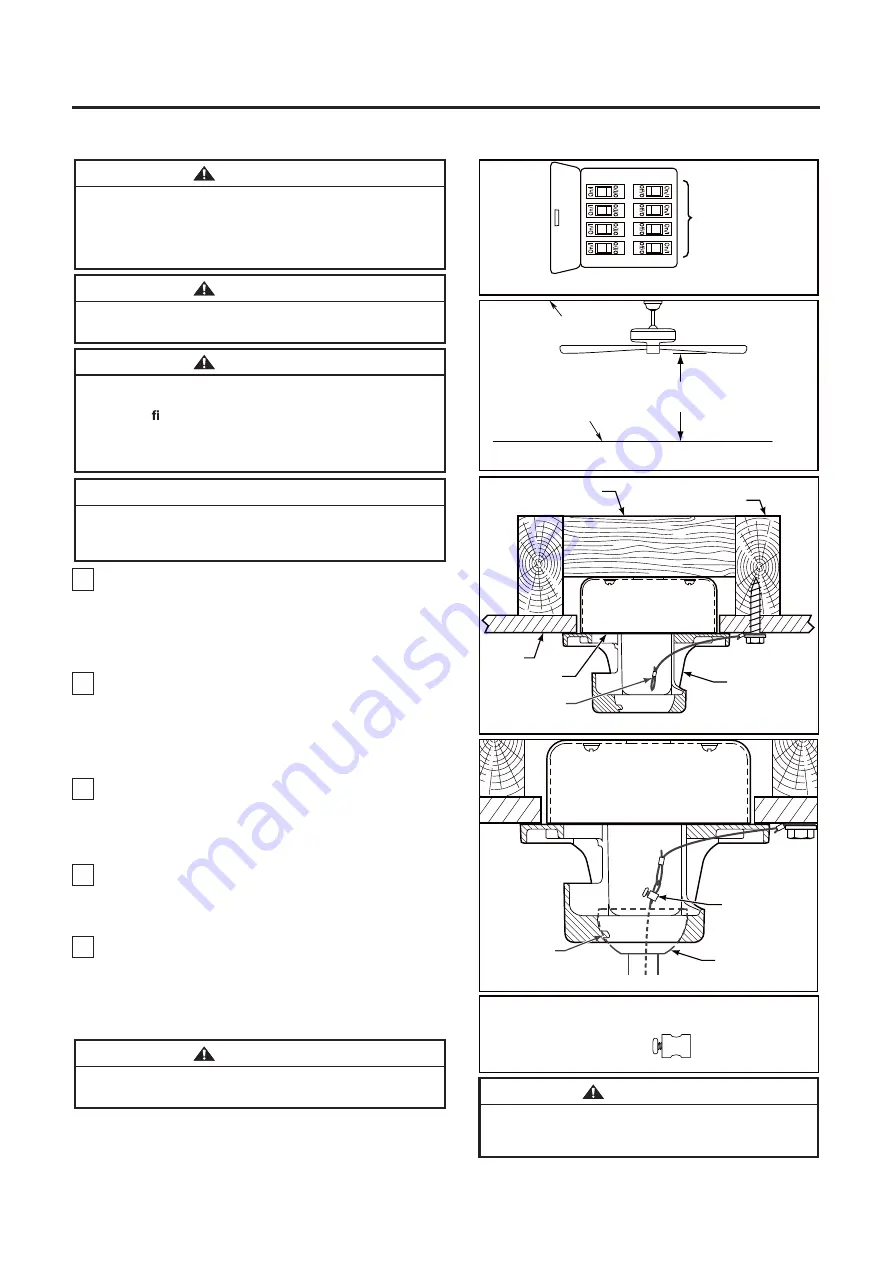 Fanimation XENO FP6729B Series Manual Download Page 6