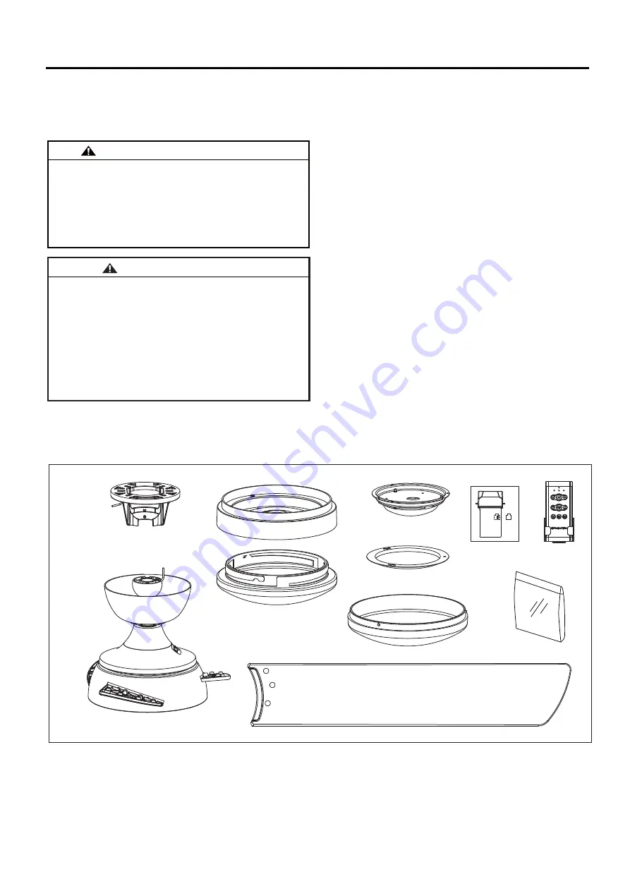 Fanimation XENO FP6729B Series Manual Download Page 21