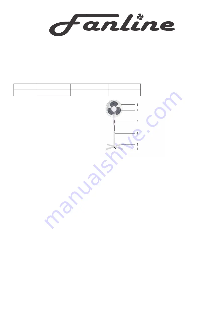 Fanline FLS-40 Instruction Manual Download Page 1