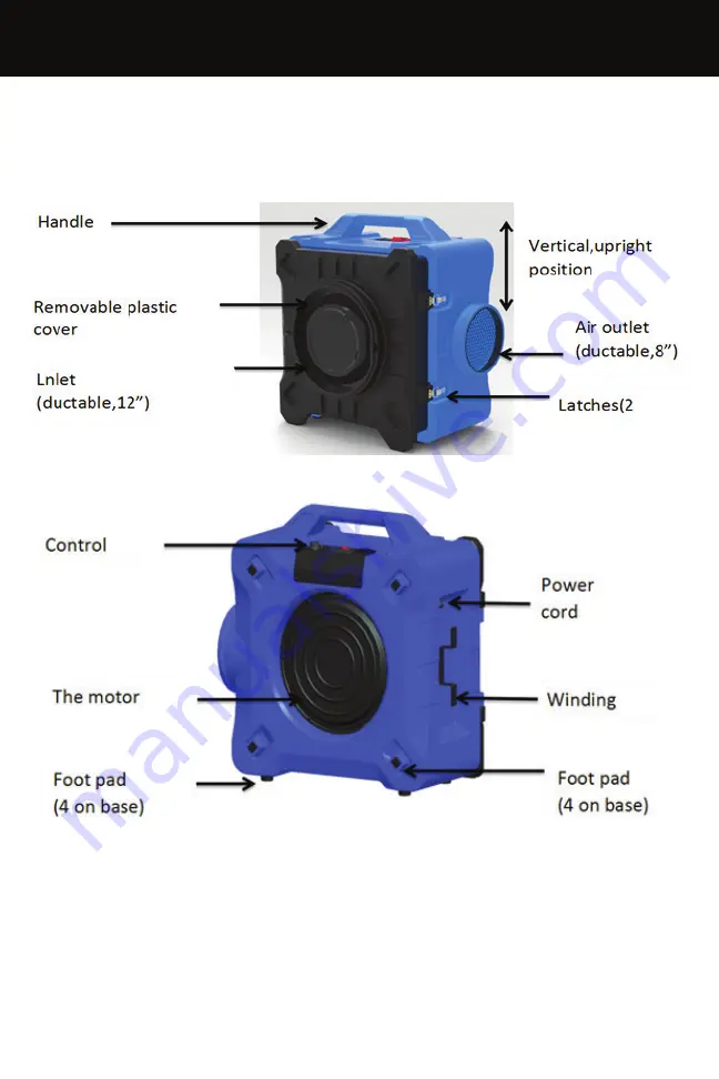 Fanmaster ASP-500-MF3 Instruction Manual Download Page 5