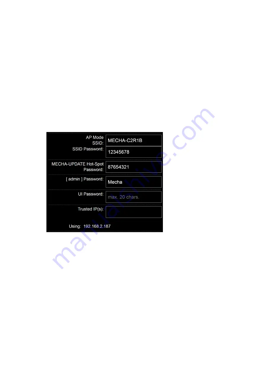 Fanotec MECHA C2 User Manual Download Page 60